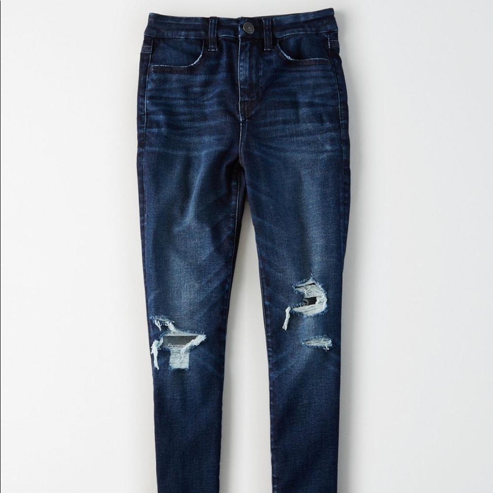 American eagle curvy high rise jegging size 6.